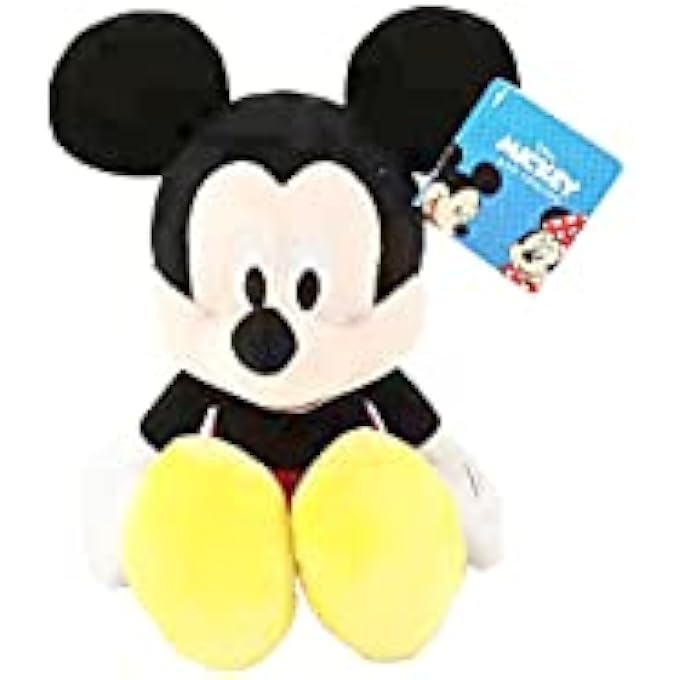 MICKEY MOUSE PLUSH MICKEY CORE MICKEY MEDIUM 14 INCHES, CUDDLE TOY - Image 1